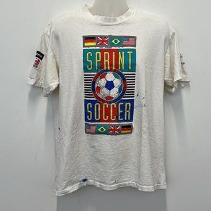 Vintage Playerz Spring Soccer T-Shirt Size XL